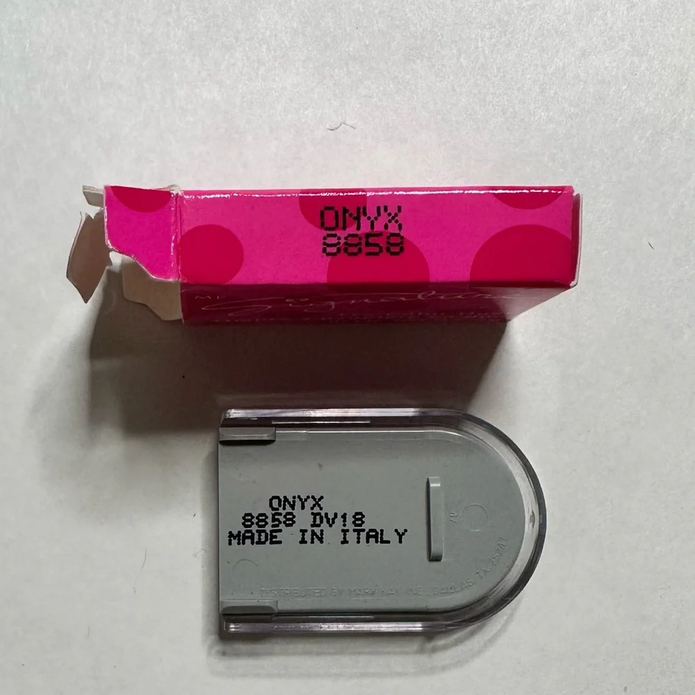 Discontinued onyx black gray eye shadow duo eye color duo‎